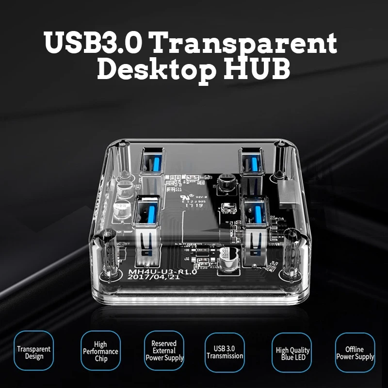 5 Гбит/с Мульти USB 3,0 концентратор 4 порта Высокоскоростной USB разветвитель с зарядным интерфейсом Usb порт разветвитель для ноутбука ПК компьютер
