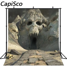 Capisco фон на Хэллоуин для фотографии вечерние украшения жуткая