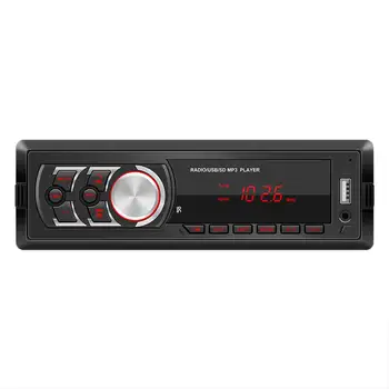 

12V AUX In Remote Control Stereo Vintage FM Radio Universal Detachable Panel Support USB Disk Car MP3 Player Auto Bluetooth 4.0
