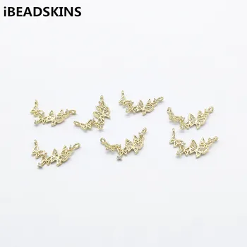 

New arrival! 12x19mm 50pcs Cubic Zirconia Butterfly shape Connectors for Earrings parts,hand Made necklace Findings Jewelry DIY