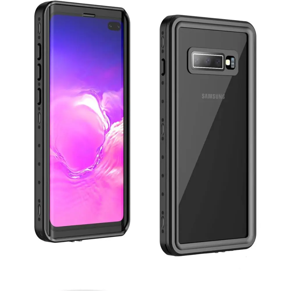 Водонепроницаемый чехол для Galaxy S10 S10plus противоударный грязеотталкивающий