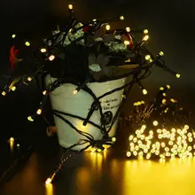 DC5V USB питание 10 м 20 м светодиодный гирлянды зеленый провод сказочные огни для свадьбы Рождество Праздник партия внутренний наружный Декор лампы