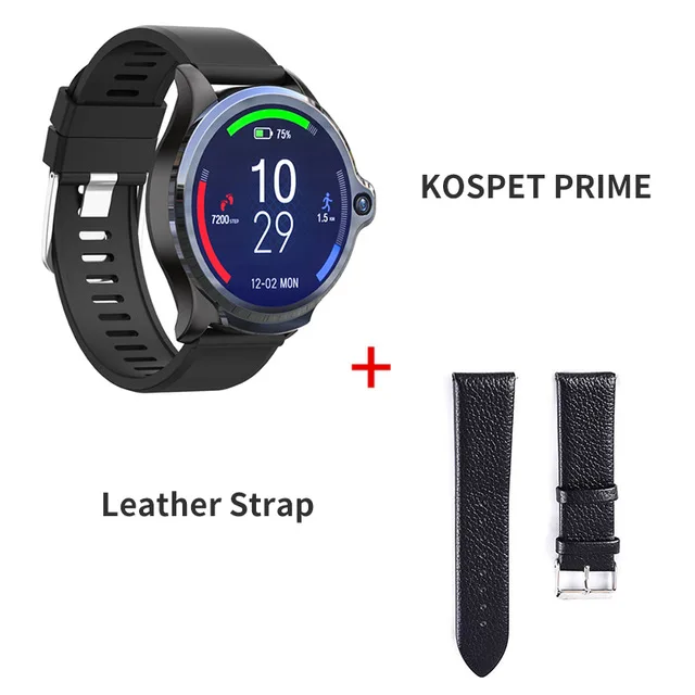 KOSPET Prime1 Смарт-часы KOSPET Prime 3g 32G, 1260 мА/ч, батарея, двойная камера, Face ID unclok, 1,6 дюймов, 4G, Android, Смарт-часы, камера, gps, BT - Цвет: KOSPET Prime1