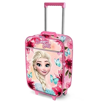 

Karactermania Frozen Summer Chill-Soft 3D Trolley Suitcase Valigia per bambini, 52 cm, 23 liters, Rosa (Pink)