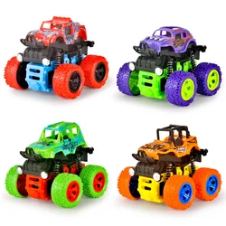 Coche de juguete de tracción en las cuatro ruedas para niños, juguete educativo de inercia dinámica, resistente a caídas, vehículo todoterreno, regalo de cumpleaños