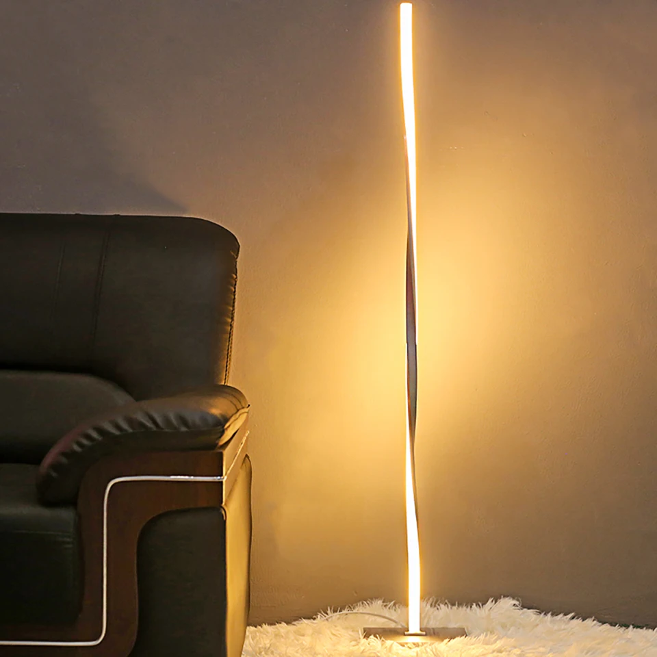 Современный СВЕТОДИОДНЫЙ торшер для гостиной стоящий Полюс светодиодный фонарь для спальни офисы яркая Регулируемая лампа настольная домашний декор