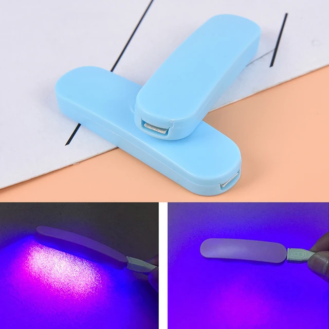 UV Curing Light, 395-400nm Wavelength Type C Interface Blacklight For Resin  