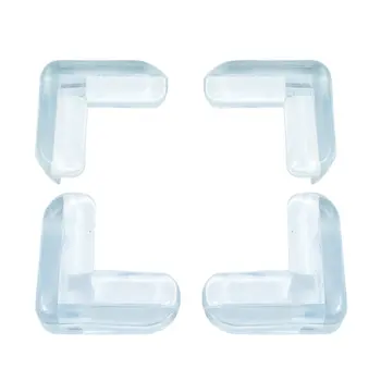 

10 pcs Transparent Thickened PVC Collision Protect Corners L-shaped Edge Angle Baby's Care Thicken type