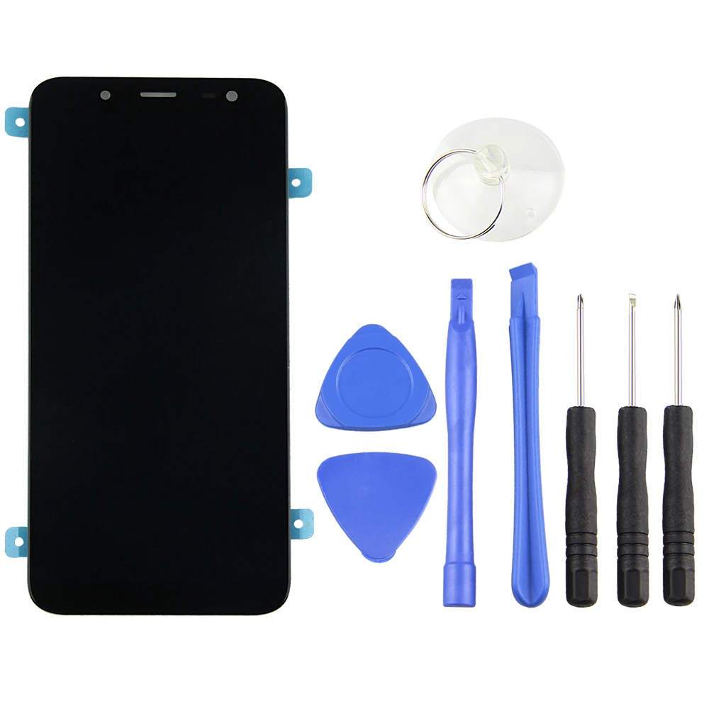 100% протестированный ЖК монитор 5 6 &quotOLED J6 2018 для Samsung Galaxy J600 J600F J600Y J600G цифровой