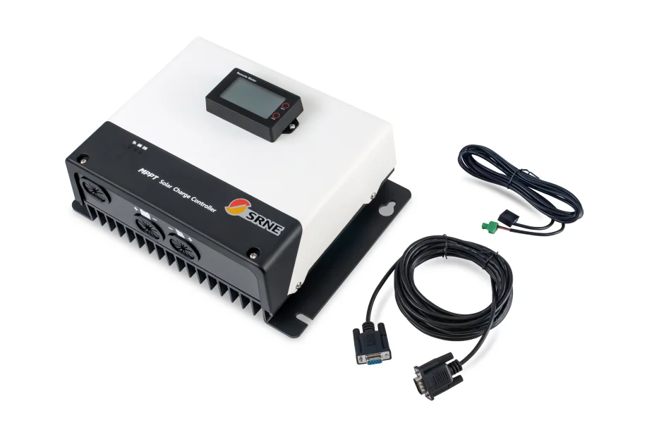 SRNE MPPT 태양 전지 충전기 컨트롤러 100A 85A 최대 입력 전압 150V-250V 12V/24V/36V/48V 디스플레이 화면