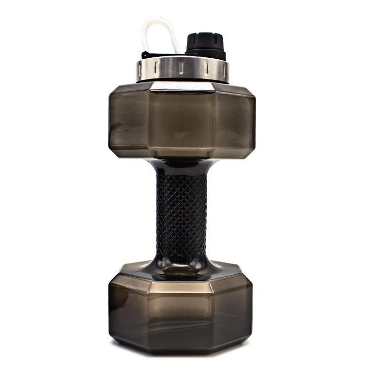 

2 Liters Big Dumbbell Kettle Fitness Sports Large Water Bottle Outdoor Large Capacity Water Cup Hot Selling