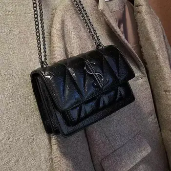 

Louis Brand Fashion Women Bag Leather Handbags Chain Shoulder Bag Small Flap Crossbody Bags for Women 2020 Messenger Bags Purse