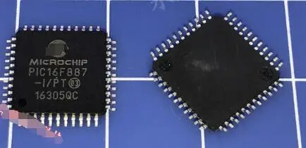100% новая бесплатная доставка 10 шт./партия PIC16F887-I/PT PIC16F887 MCU 8BIT 14кб флэш-QFP-44 модуль новый в наличии БЕСПЛАТНАЯ ДОСТАВКА