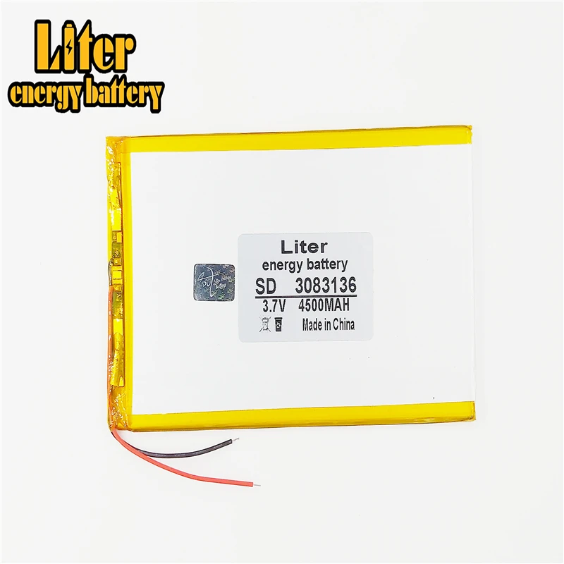 3083136 3.7V 4500MAH 3083138 3084134 tablet battery li-ion rechargeable battery for medical device or POS lithium ion battery