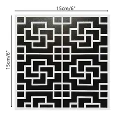 Бесплатная доставка DIY домашний декор 15*15 см арт трафареты для картина из плитки декор DIY живопись для домашней работы декоративная