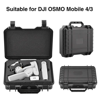 

Hard Travel Accessories Waterproof Portable Anti Explosion Professional Storage Bag Handheld Gimbal Case For DJI OSMO Mobile 4 3