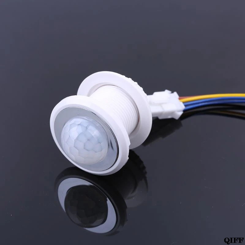 MR-HW08F PIR инфракрасный луч датчик движения наружное ночное освещение дома переключатель детектор
