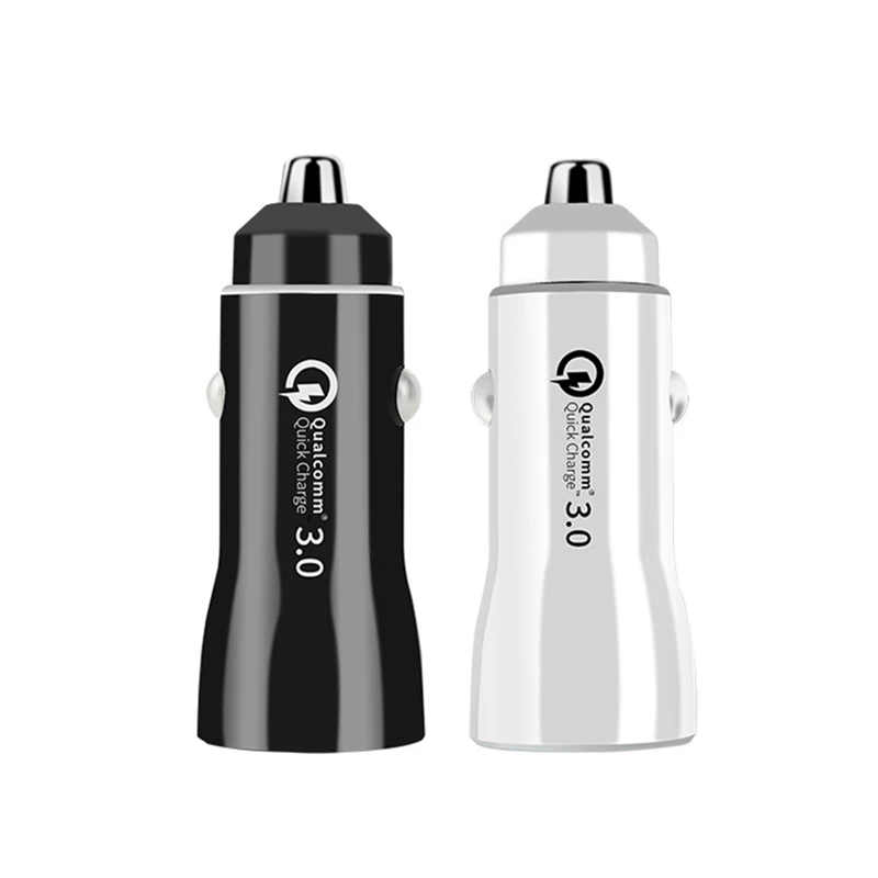 

Universal Fast Car Charger Car Multi-function Dual Port Mini Car Charger iPhone Samsung Phone Charging In Car