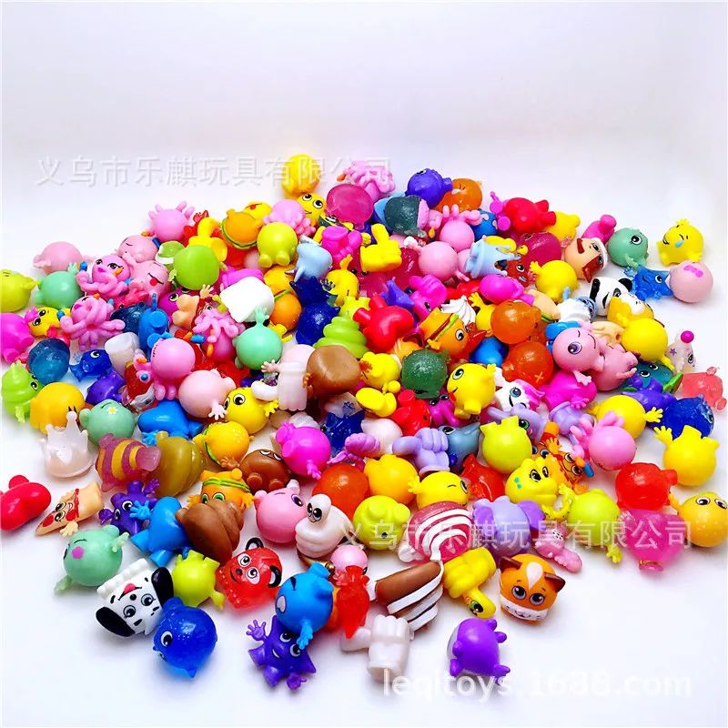 

Cross Border Electricity Supplier Hot Selling Toy Mini Cartoon Plastic Doll Small Animal Foreign Trade Bulk Capsule Toy