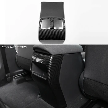 

Rear Armrest Box Anti Kick Panel Cover Protector Trim Sticker Air Outlet Frame For Toyota Corolla 2019 2020 Car Accessories