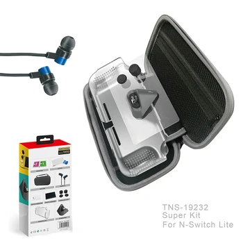 

12 In 1 Carry Bag Bundle Kit with Protective Case Charging Base Kit for Nintendo Switch Lite FKU66