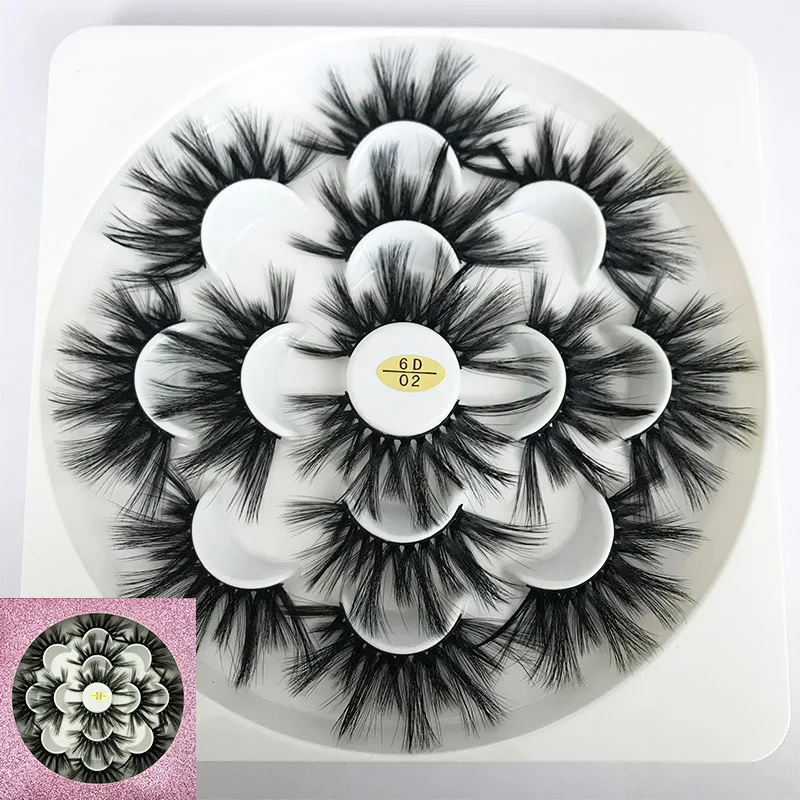 

Mikiwi 25mm faux 6D mink eyelashes Natural long false Eyelashes volume dramatic Fake lashes makeup extention Eyelashes maquiagem
