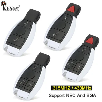 Keyforkess 315 / 433MHz Smart 2 3 4 pulsanti portachiavi a distanza per Mercedes Benz supporto NEC e BGA 2000 anno 705 Moto