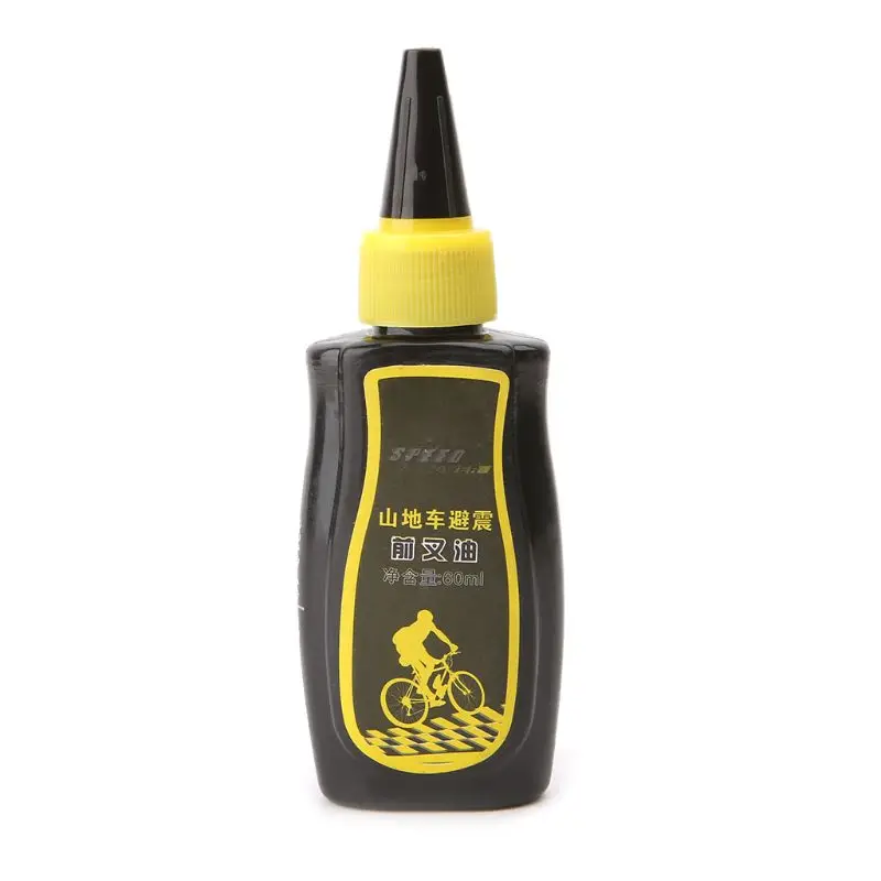 60ml Bicycle Lubricant Dry Teflon Lube Chain Oil Mountain Bike Fork Oil M7DC