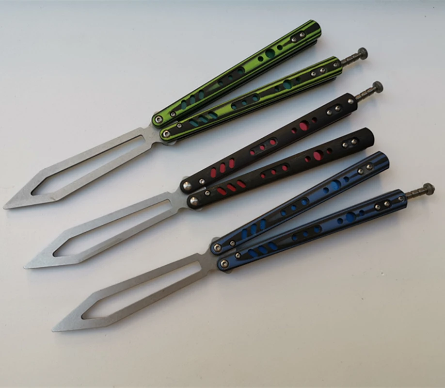 BRS Репликант Бабочка нож для тренера 440C Лезвие G10+ стальная подкладка ручка EDC нож открытый складной нож