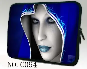 

Blue Hoody Lady Laptop Sleeve Cases 7.7" 10.1" 11.6" 12.1 13.3 15.6 Computer Carry Bag Tablet Briefcase For 7 10 12 13 14 15 17
