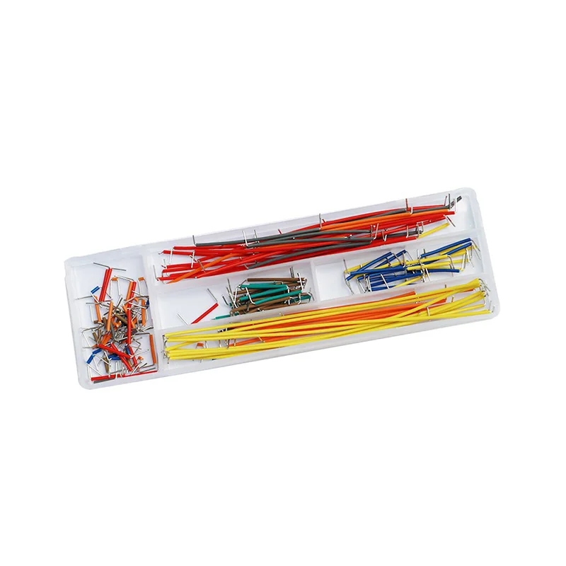 140Pcs 14 Kind U Shape Solderless Breadboard Jumper Cable Wire Kit For PCB Bread Board Arduino Shield For Raspberry Pi Drop