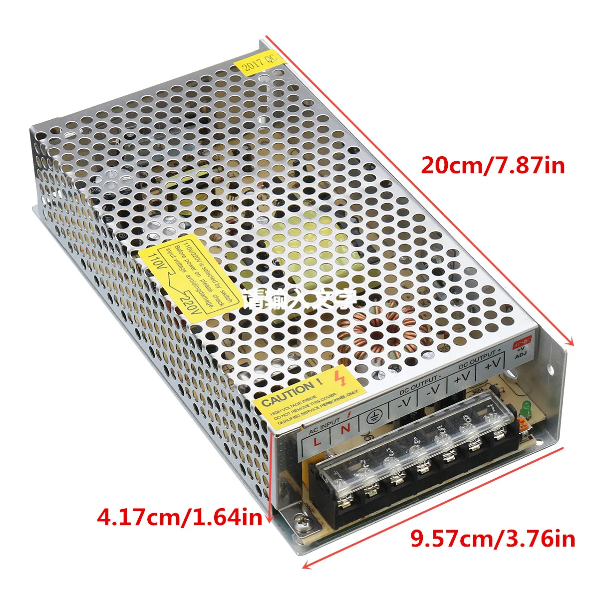 RGB SMD5050 LED Module Store Strip Light Front Window Lamp + Power Supply + Remote DC12V