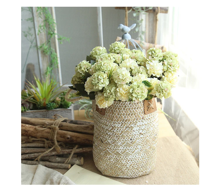 JAROWN 10 Head Ball Chrysanthemum Bouquet New Style Wedding Home Decoration Artificial Flowers Silk Flowers Luxury Home Decor (5)