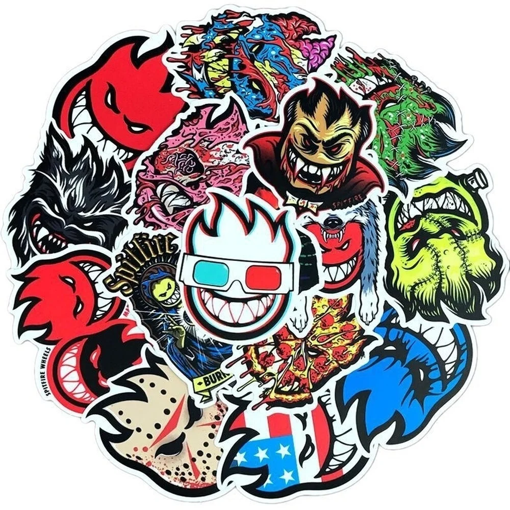 Adesivo Rock And Roll ,Adesivi Hip Hop,Anime Adesivi in Vinile per auto,Laptop,Bagagli,Valigie