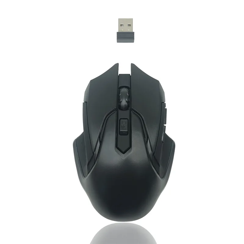 USB Беспроводная игровая мышь 2,4 ГГц с usb-приемником для ПК, ноутбука, офиса, энергосберегающая мышь 1600 dpi, оптическая игровая мышь