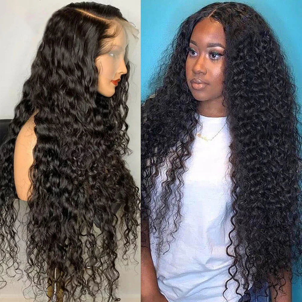 13×4 HD Transparent Lace Front Deep Wet & Wavy Wig Kareemah Hair Boutique