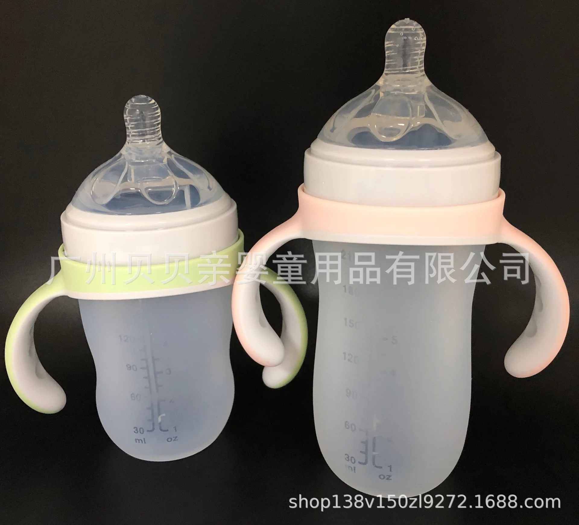 

Shatter-resistant Model Breast Milk Newborns Baby All Soft 60 Caliber Feeding Bottle