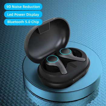 

TWS Wireless Bluetooth Earphones With Type C Charge Cable Binaural Separation 10mm Speaker HD Voice Call