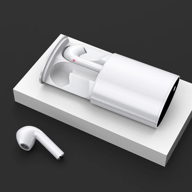 i9s Bluetooth Headset Pull-out Charging Bin Mini Tws Wireless Bluetooth Earphone 5.0 Touch-type Bilateral Stereo Earbud with Mic - Цвет: i9s wihte
