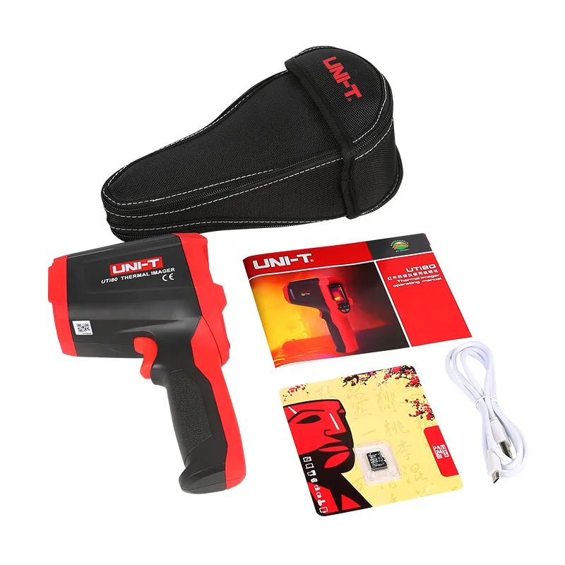  Thermal Imaging Camera Infrared Thermometer Imager -30C to 400C Degree 4800 pixels High Resolution 