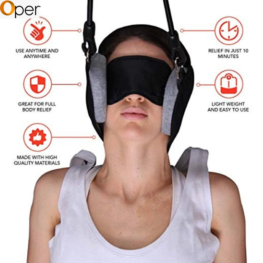 

Adjustable Neck Hammock Massager Velvet Breathable Design Relieve Pains Relax Rest Restore Necks Shoulder Vitality Sleeps Pillow