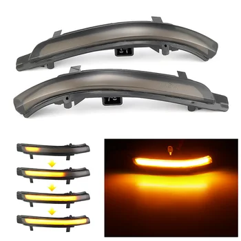 

A Pair For Skoda Haorui OCTAVIA (1Z) Baujahr SUPERB (3T) Baujahr Rearview Mirror Streamer LED Mirror Turn Signal Lights