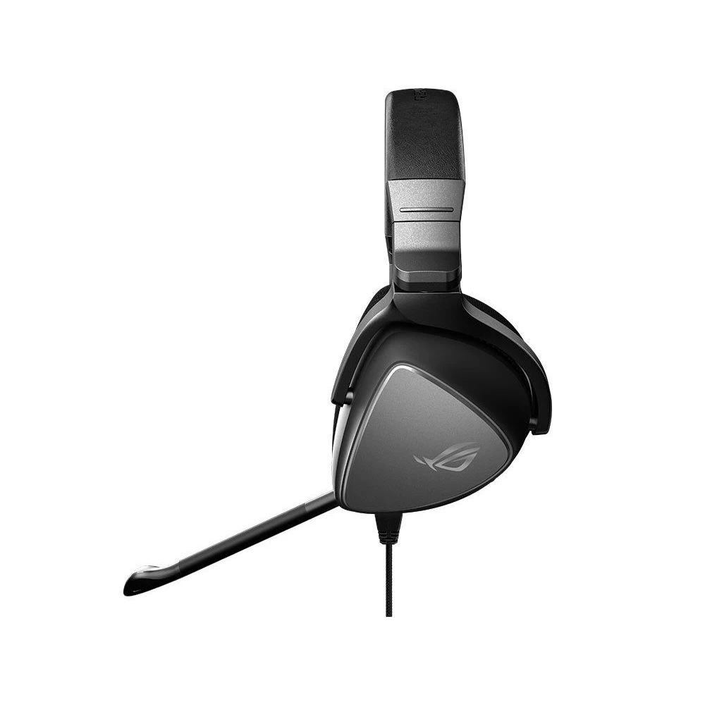 Гарнитура ASUS ROG Delta Core проводная, стерео, 20- 40000 Гц, 32 Ом, 100- 10000 Гц,-40 дБ, 2х jack 3.5 мм, черный/серый