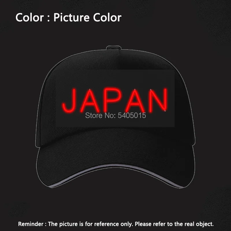 

1Piece Unisex Casual Baseball Cap Luminous Letter Cap Fluorescence Hip Hop Party Hats Holiday DIY Decoration 10 Colors Optional