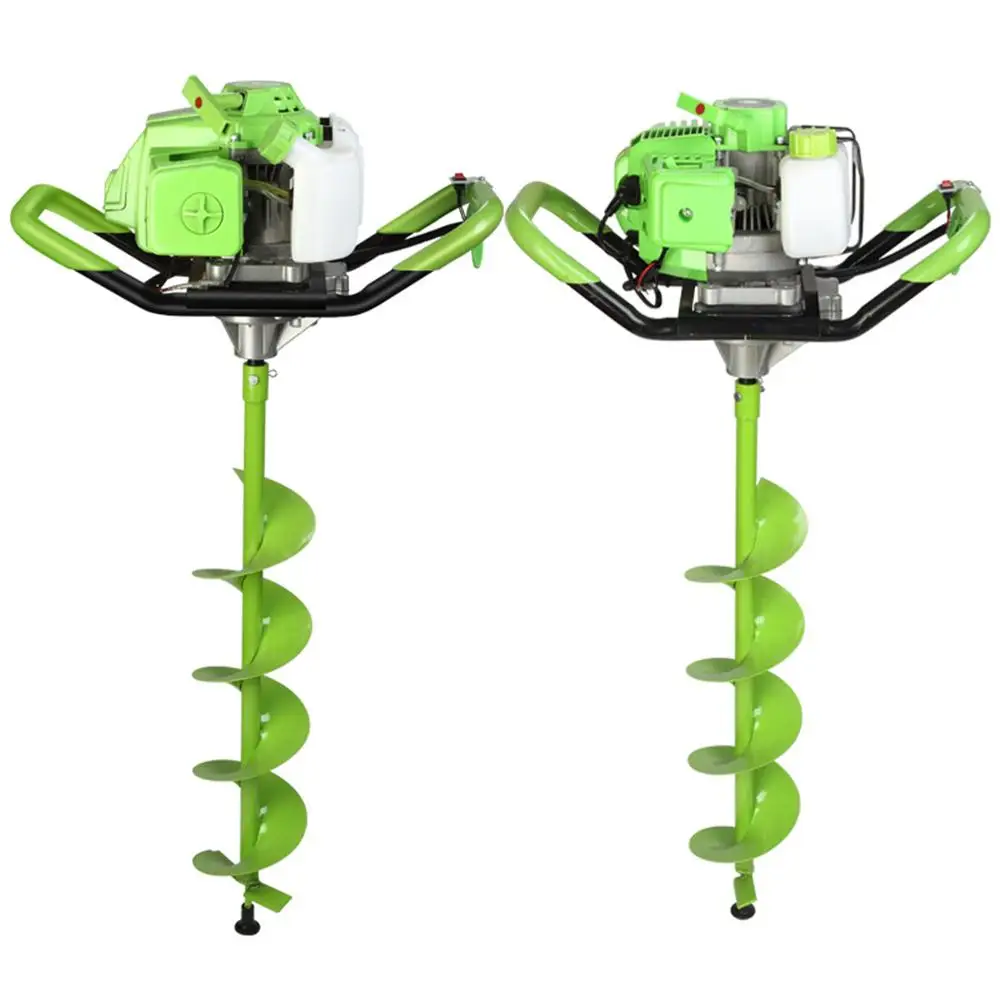US $318.00 Gasoline Digging Machineplant Tree Engineelectric Pole DiggermultiFunctional Pile Driverbrush Cutter EngineEarth Auger