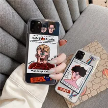 Drôle Graffiti Téléphone étui pour samsung Note 10 8 9 plus S10 S10E S9 S8 S7 A30 A50 A70 A80 A5 A8 A9 Transparent Couverture Souple capa(China)