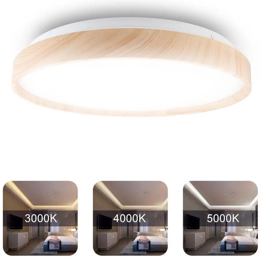  24/48W Modern LED Flush Mount Ceiling Fixtures Chandelier Lamp Living Room Kitchen Light LED Ceilin - 4000347982423