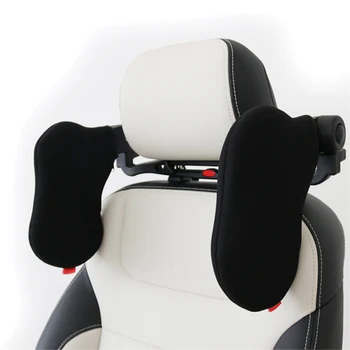 

Car Headrest Pillow Car Seat Bolster Neck Head Support Sleeping Seat Rest Pillow for Kids Adults Teenagers Travel MSU88