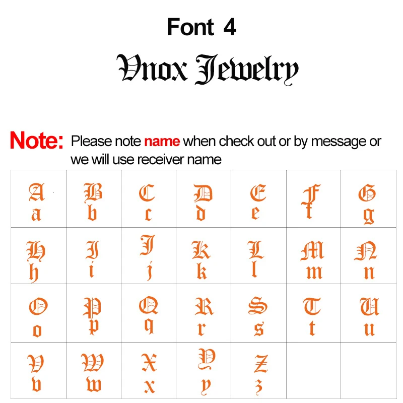 Vnox сердце икона имя ожерелье пользовательские начальные слова Чокеры для женщин ювелирные изделия из нержавеющей стали Стильный персонализированный подарок - Окраска металла: Font 4