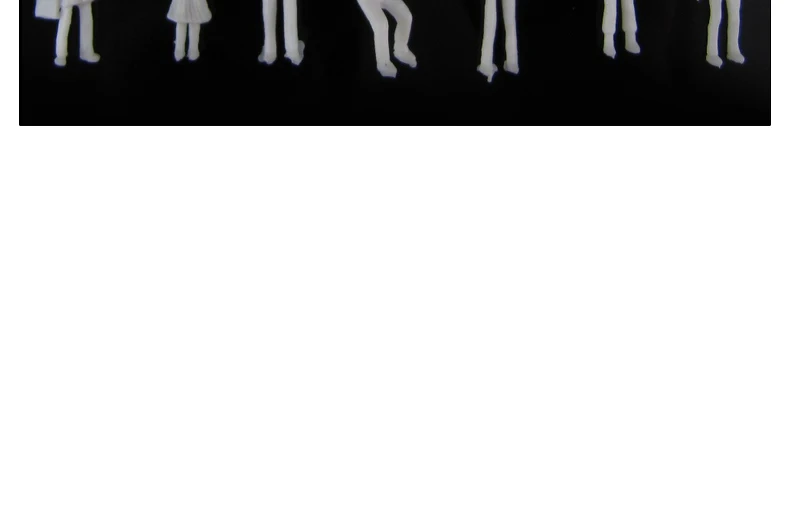 DIY песок Настольный Материал модели здания белая модель злодей модель персонажа сцена рисунок Неокрашенный мульти-соотношение